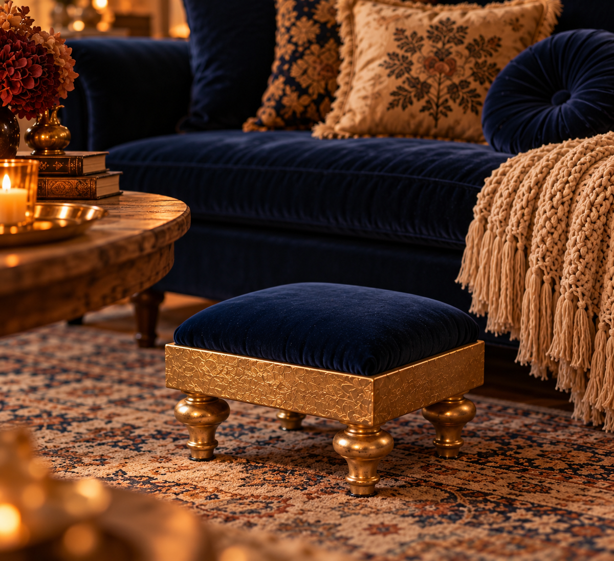 "Royal Blue" Fotpall